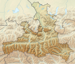 Austria Salzburg relief location map.svg